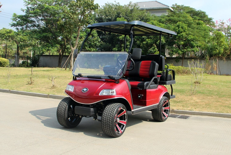 Factory Sales Fast Charging 4 Seater Electric Golf Cart with Lithium Battery